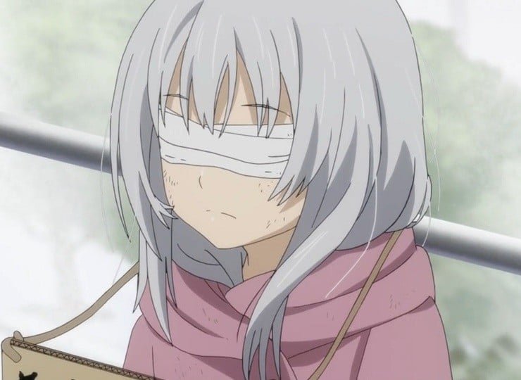 盲目の少女